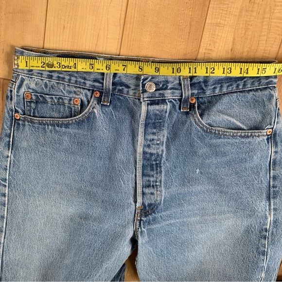 Vintage 90’s 501 jeans. Made in USA. - Picture 8 of 11